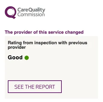 CQC Rating Good